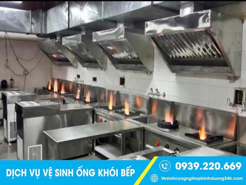Dịch vụ vệ sinh ống khói bếp giá rẻ tại Bình Tân