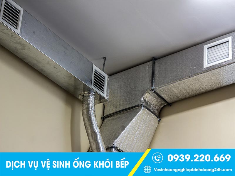 Dịch vụ vệ sinh hệ thống ống bếp giá rẻ tại Hóc Môn