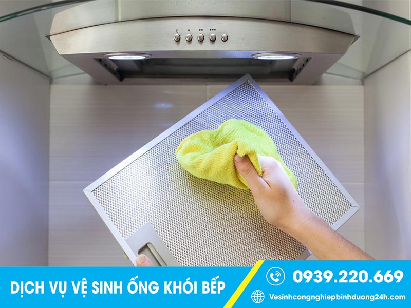 Clean Up xử lý, làm sạch mọi hạng mục liên quan đến ống khói nhà bếp
