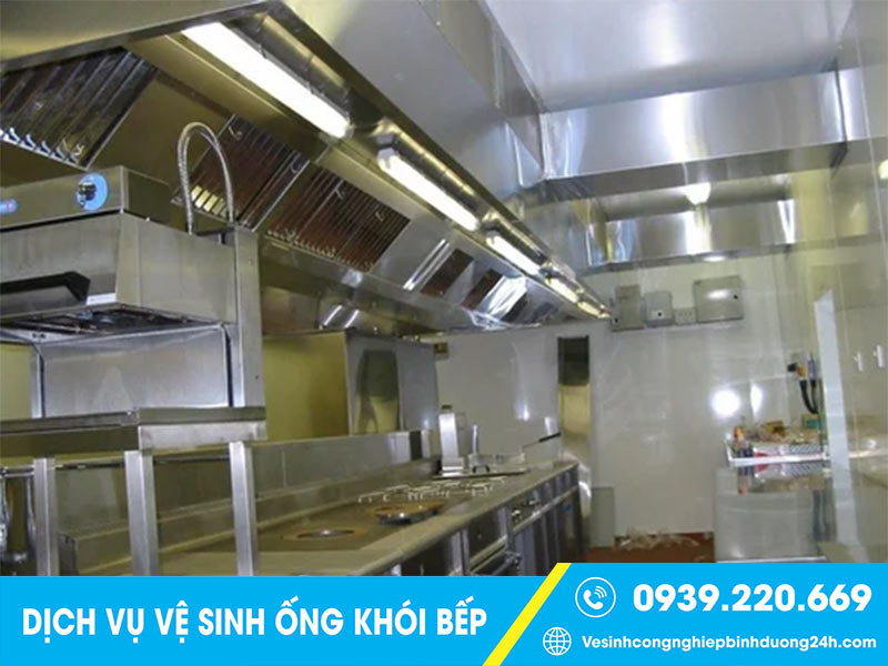 Dịch vụ vệ sinh ống khói bếp nhà hàng giá rẻ tại Quận 1