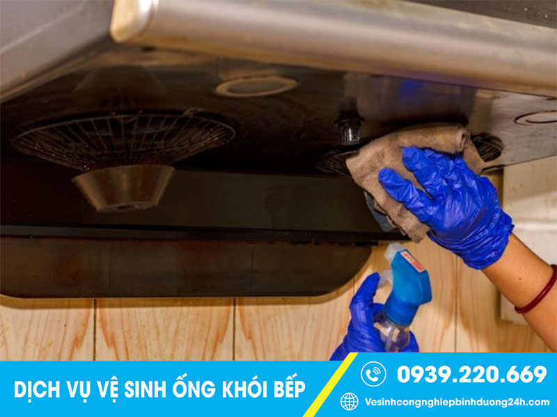 Dịch vụ vệ sinh ống khói bếp giá rẻ tại Quận 12