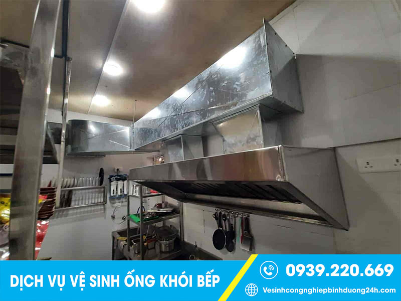 Liên hệ Clean Up vệ sinh ống khói bếp nhà hàng, quán ăn... uy tín, giá rẻ