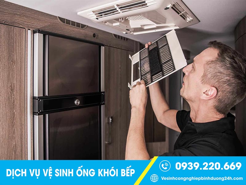 Vệ sinh ống khói bếp định kỳ 6 tháng/ lần