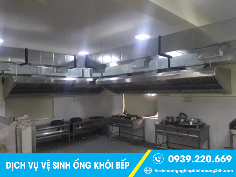 Dịch vụ vệ sinh ống khói bếp nhà hàng giá rẻ tại Quận 2