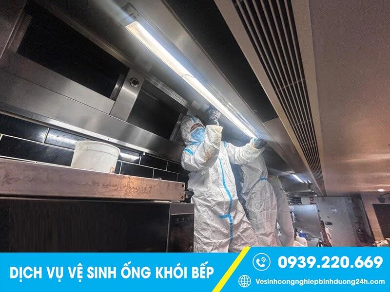 Dịch vụ vệ sinh ống khói bếp nhà hàng, quán ăn giá rẻ #1 tại Quận 6