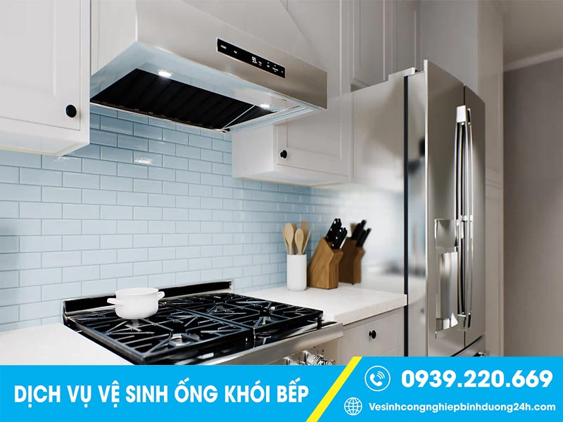 Liên hệ Clean Up khi cần vệ sinh hệ thống ống khói bếp, hệ thống hút mùi giá rẻ