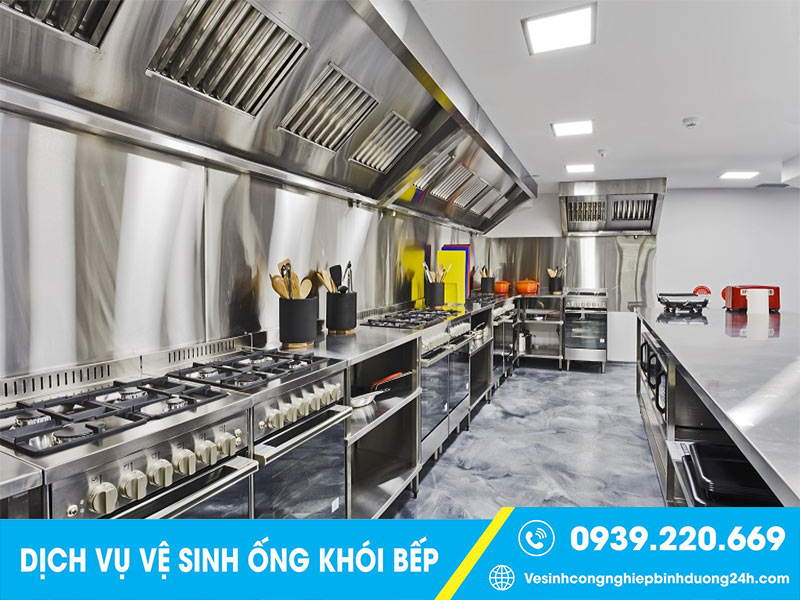 Ống khói bếp cần được vệ sinh làm sạch định kỳ
