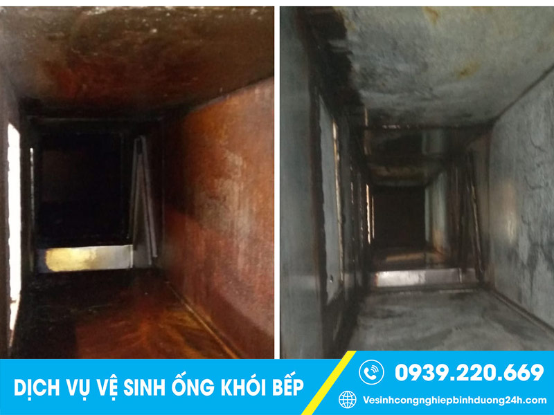Liên hệ Clean Up khi cần vệ sinh ống khói bếp tại Thuận An