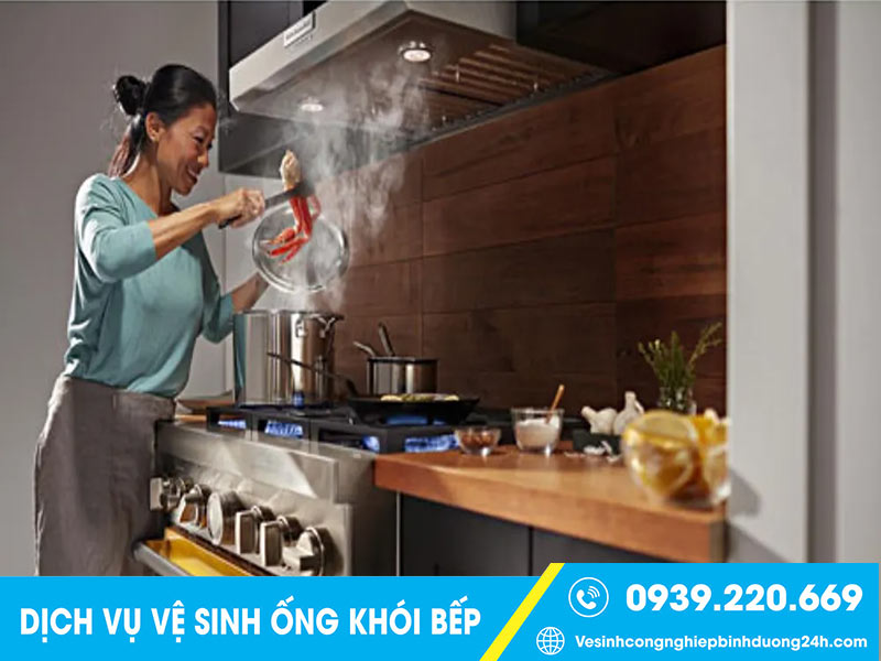 Dịch vụ vệ sinh ống khói bếp giá rẻ tại Trảng Bom