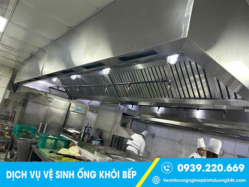 Dịch vụ vệ sinh ống khói bếp nhà hàng tại Trảng Bom