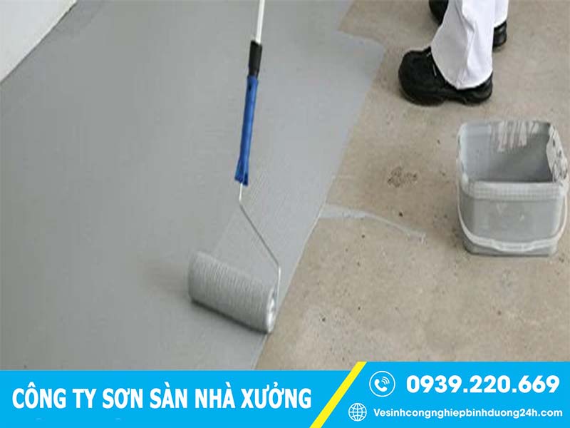 Chất lượng dịch vụ sơn sàn nhà xưởng do Clean Up triển khai được khách ưng ý