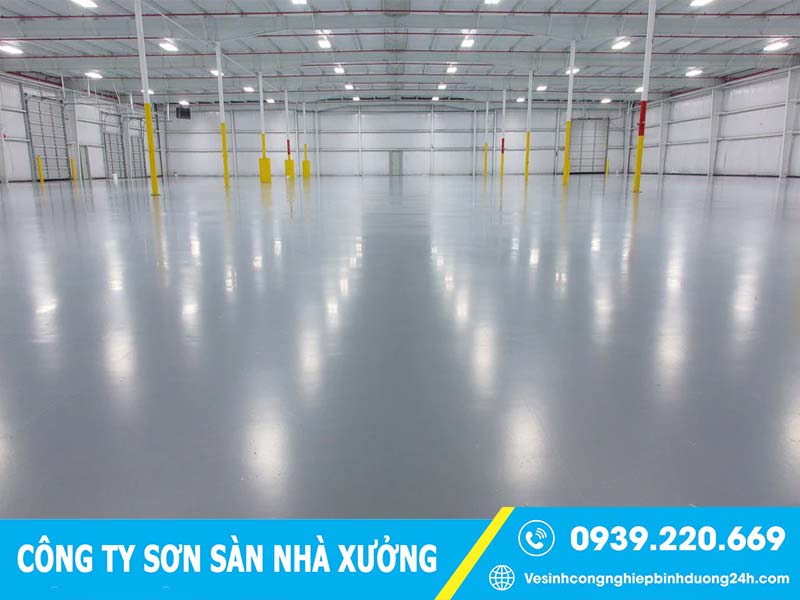 Công ty sơn sàn nhà xưởng tại Đồng Nai- Uy Tín & Chuyên Nghiệp