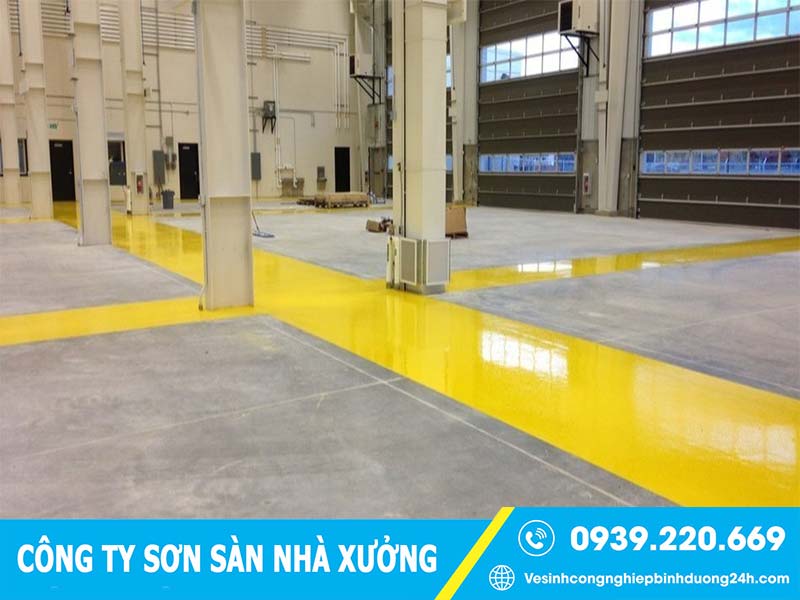 Công ty sơn sàn nhà xưởng giá rẻ tại Hải Phòng