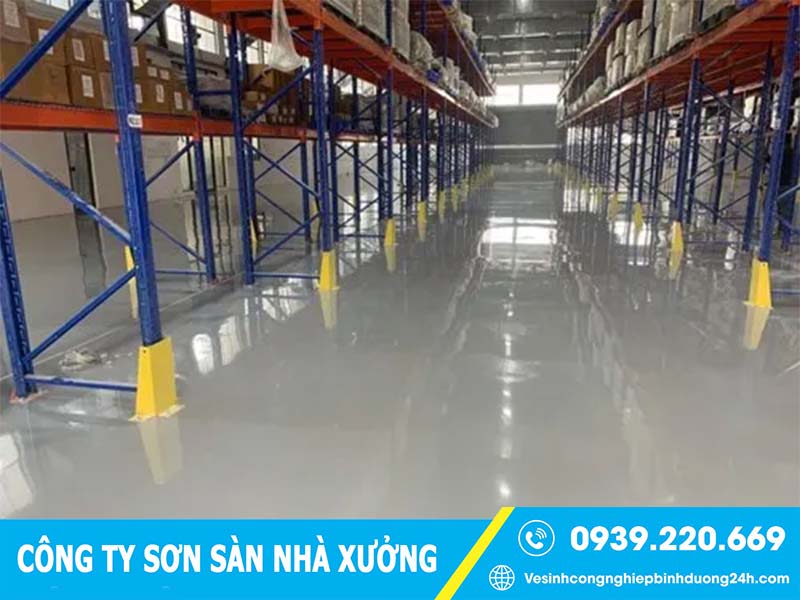Cảnh giác công ty sơn sàn nhà xưởng tại Long An thiếu uy tín