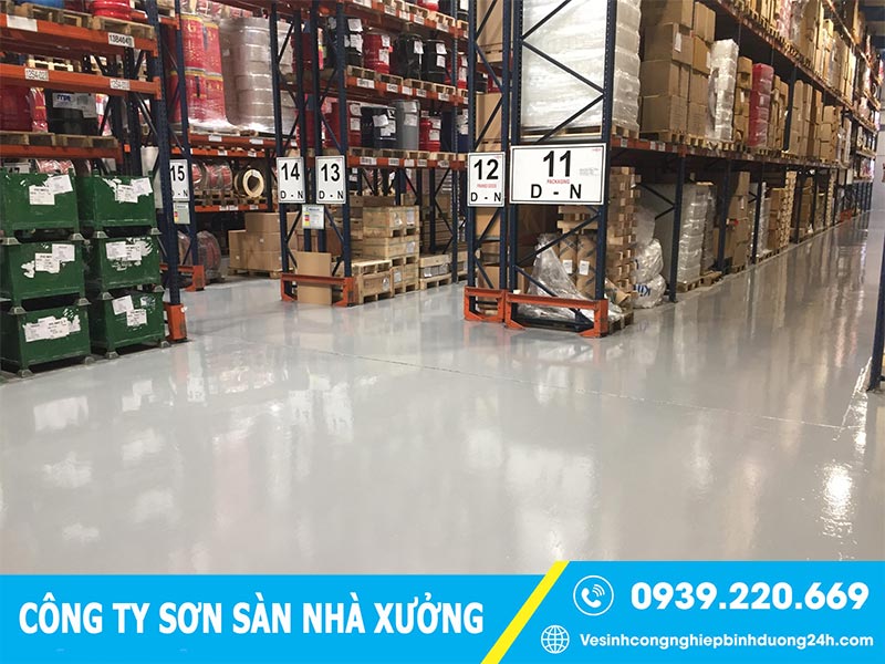 Clean Up - Công ty sơn sàn nhà xưởng giá rẻ tại Vũng Tàu