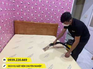 Sử dụng dịch vụ vệ sinh nệm uy tín để an tâm về chất lượng làm sạch