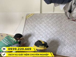 Sử dụng dịch vụ giặt nệm - Giải pháp hiệu quả nhất làm sạch nệm