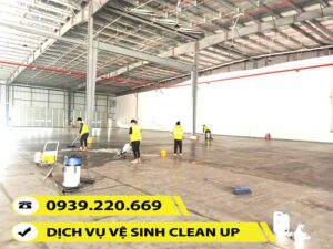 Nhu cầu sử dụng các dịch vụ vệ sinh công nghiệp tại Bàu Bàng rất cần thiết