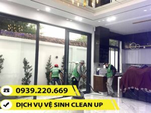 Công trình, nhà ở sau xây dựng, sửa chữa cần được vệ sinh, làm sạch trước khi ở