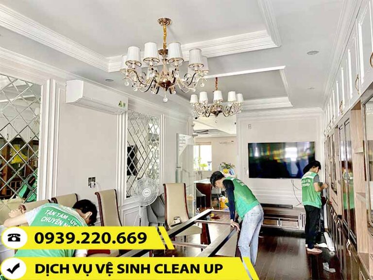 Quy trình triển khai khoa học mang đến hiệu quả làm sạch như mong đợi