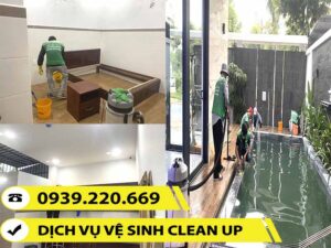Công trình cần vệ sinh, làm sạch trước khi đưa vào sử dụng