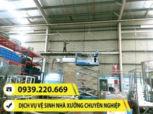 Dịch vụ quét màng nhện của Clean Up cam kết chất lượng, tiến độ và an toàn