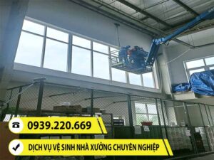 Liên hệ Clean Up sử dụng dịch vụ vệ sinh nhà xưởng tại KCN Long Thành giá cạnh tranh nhất