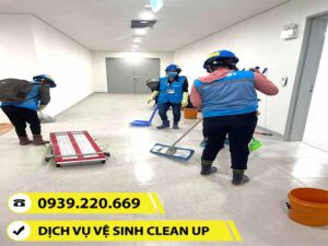 Công trình sau xây dựng, sửa chữa cần được vệ sinh để bảo vệ sức khỏe cho con người