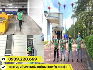 Clean Up sắp xếp từng đội nhóm triển khai các công việc vệ sinh nhà xưởng