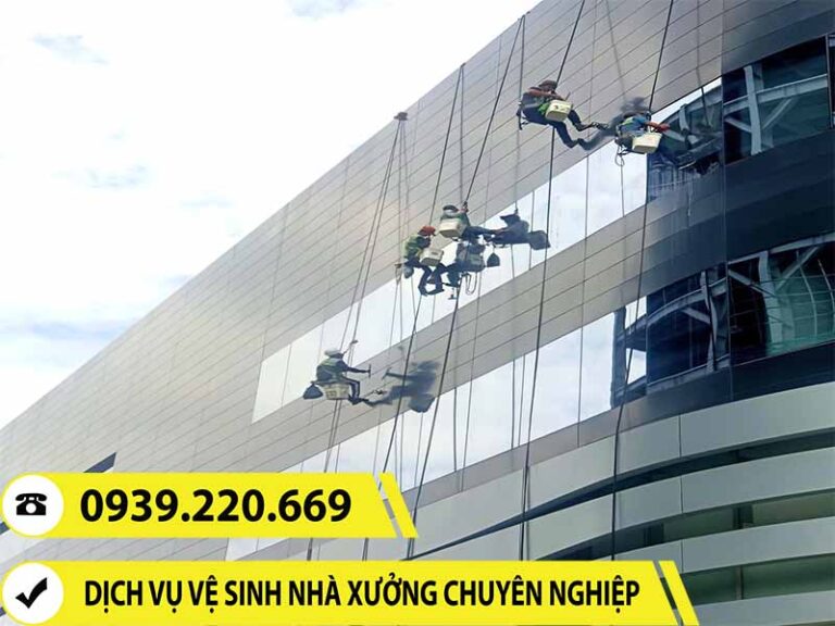 Sử dụng dịch vụ vệ sinh nhà xưởng tại KCN Giang Điền là một lựa chọn đáng đầu tư