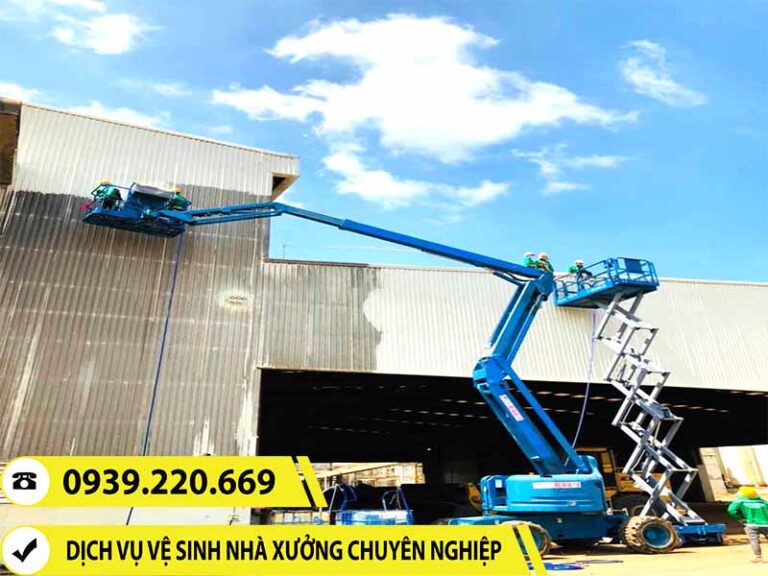 Nhà xưởng, nhà máy, kho hàng... cần được vệ sinh định kỳ