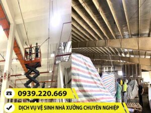 Clean Up cung cấp dịch vụ vệ sinh quét màng nhện số 1 Cần Đước