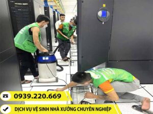 Liên hệ ngay Clean Up sử dụng dịch vụ vệ sinh nhà xưởng tại Đồng Nai giá tốt nhất