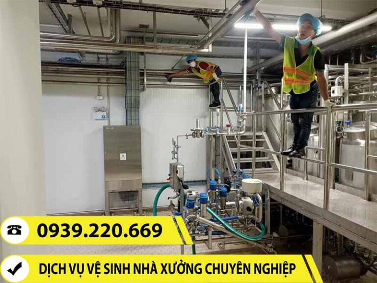 Liên hệ Clean Up sử dụng dịch vụ vệ sinh quét bụi nhà xưởng tại Quận Ô Môn cam kết về chất lượng, tiến độ