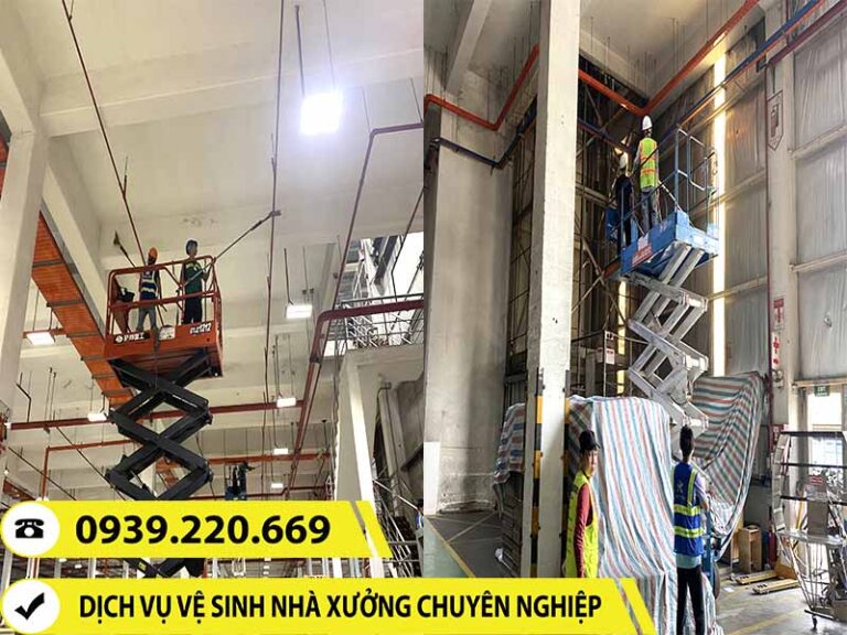 Clean Up triển khai dịch vụ vệ sinh nhà xưởng tại Tây Ninh cam kết nhanh, sạch, an toàn