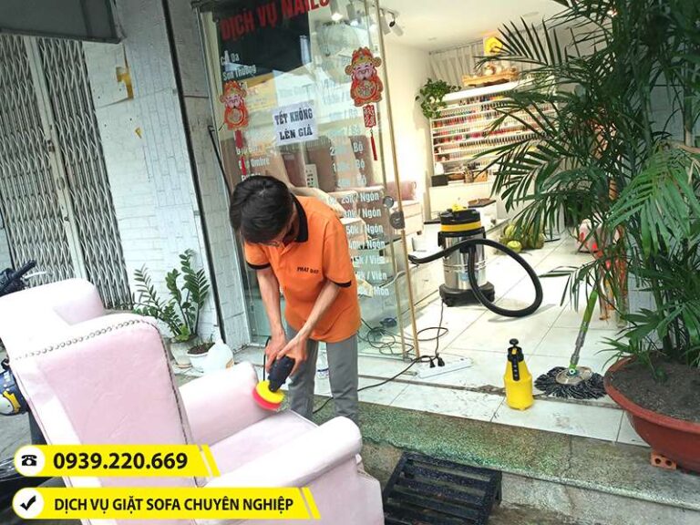 Dịch vụ giặt ghế sofa tại nhà