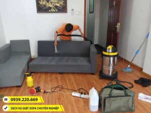Dịch vụ giặt sofa tại Hóc Môn tại nhà