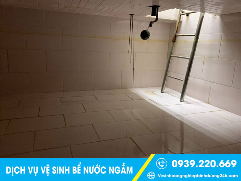 Thuê dịch vụ vệ sinh bể nước ngầm Biên Hòa gí rẻ, uy tín