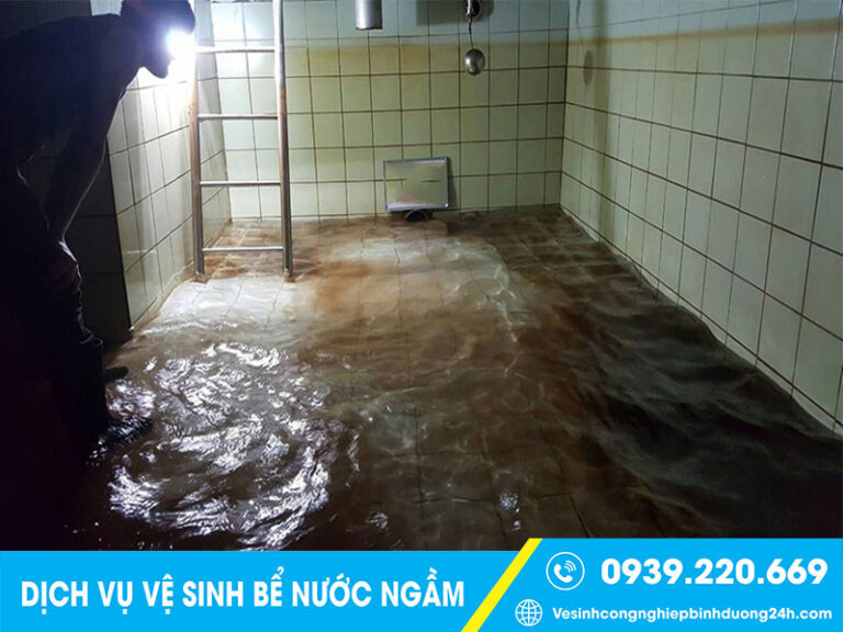 Dịch vụ vệ sinh bể nước ngầm, bồn chứa nước tại Long Thành giá rẻ