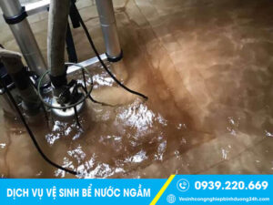 Quy trình vệ sinh bể nước ngầm tại KCN Amata