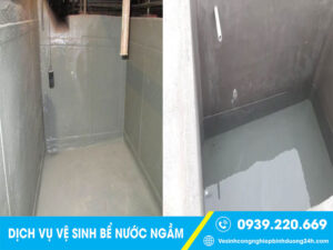 Vệ sinh, thau rửa bể ngầm tại Quận 1 giá rẻ