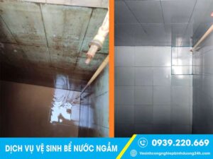 Thuê đơn vị vệ sinh bể nước ngầm tại Thủ Dầu Một uy tín, giá phải chăng