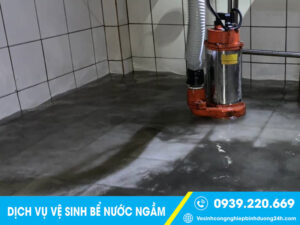 Dịch vụ vệ sinh bể nước ngầm tại huyện Vĩnh Cửu uy tín, giá rẻ