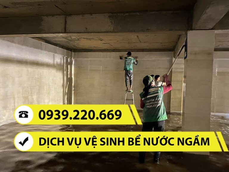 Clean Up - Dịch vụ vệ sinh bể nước ngầm tại Bà Rịa chuyên nghiệp, giá rẻ