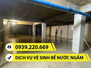 Dịch vụ vệ sinh bể ngầm tại Bình Phước giá siêu tốt