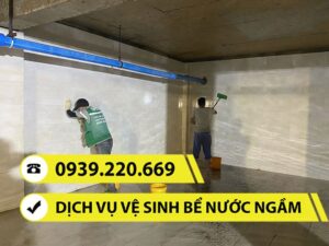 Đơn vị vệ sinh bể nước ngầm tại Vũng Tàu giá tốt, chất lượng