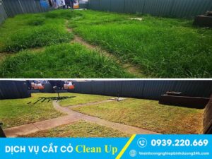 Dịch vụ cắt cỏ tại Trảng Bom sạch đẹp, giá rẻ