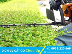 Đơn vị triển khai dịch vụ cắt cỏ tại Dĩ An giá tốt nhất