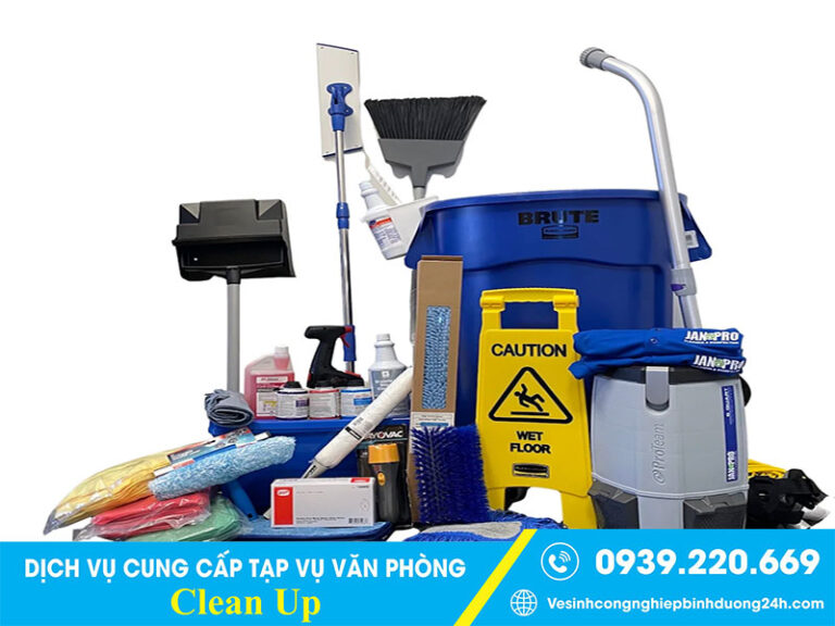 Clean Up có đủ máy móc, nguồn nhân lực dồi dào triển khai công việc tạp vụ tại Quận 2