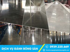 Clean Up triển khai đa dạng các dịch vụ đánh bóng sàn